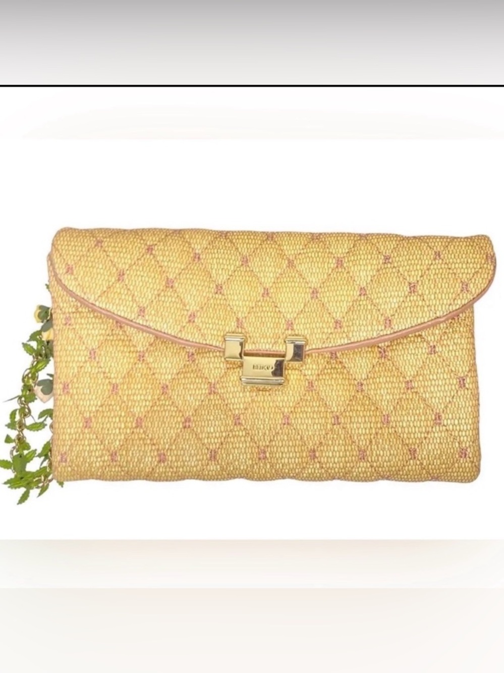 Valentino limited edition rose petal clutch bag